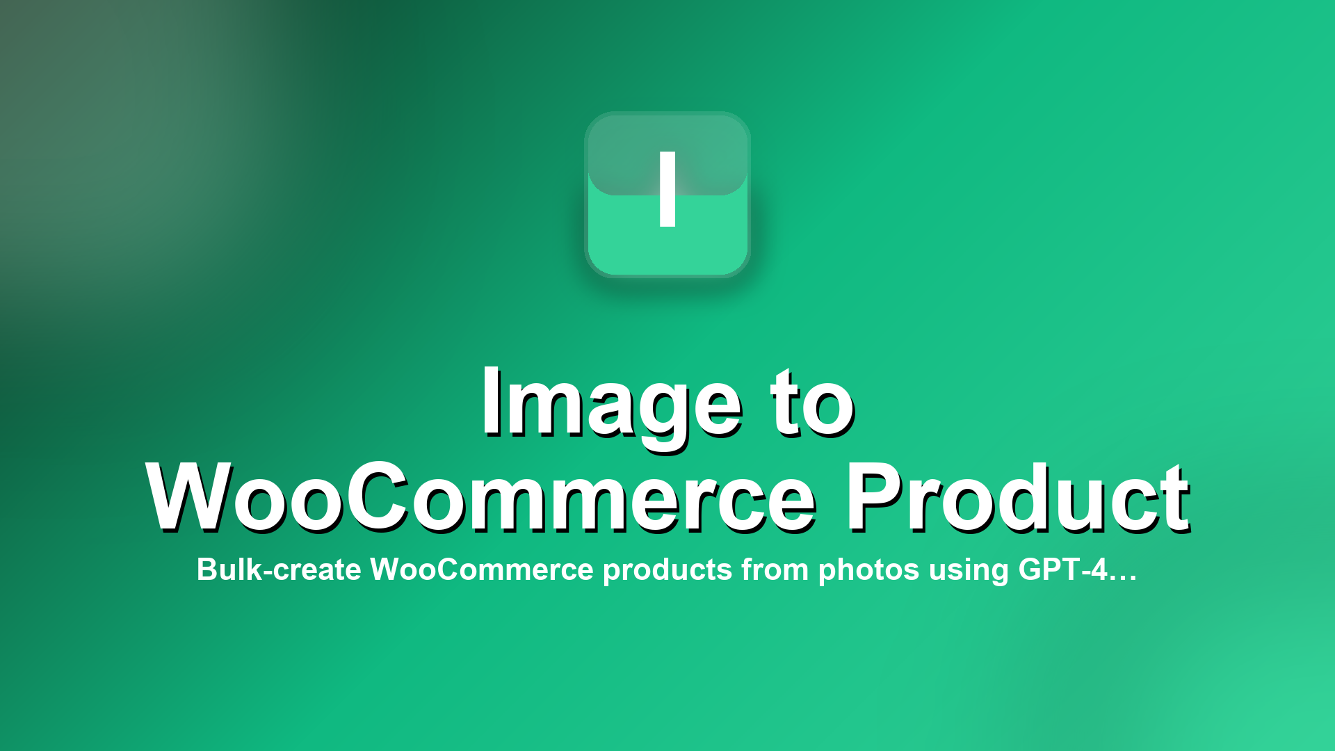 Image to WooCommerce Product